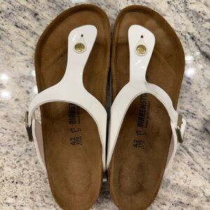 Birkenstock Women's White Sandals - size 42